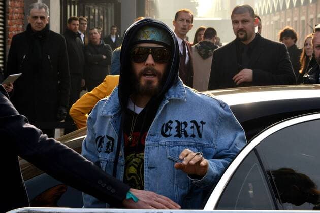Milan, Arrival guests at the Gucci show, Milan Fashion Week. In the picture: Jared Leto  Copyright: xSimonexComix xIPAx xSimonexComix