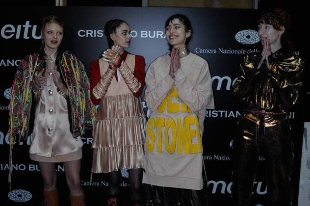 Italy: Cristiano Burani backstage F W2017-18 Cristiano Burani backstage. Milan fashion week. Woman F W 2017-2018  GaetanoxxPiazzolla