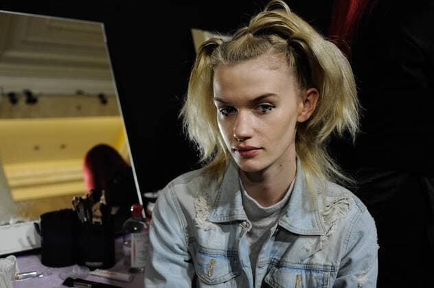 Italy: Cristiano Burani backstage F W2017-18 Cristiano Burani backstage. Milan fashion week. Woman F W 2017-2018  GaetanoxxPiazzolla