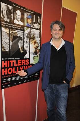 Ruediger Suchsland, Filmkritiker und Regisseur Ankunft zur Deutschlandpremiere Hitlers Hollywood im Zeitalter der Propaganda von 1933 - 1945 im Kino Babylon in am 22.02.2017