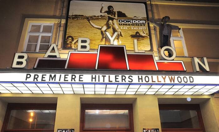 Kino Babylon Ankunft zur Deutschlandpremiere Hitlers Hollywood im Zeitalter der Propaganda von 1933 - 1945 im Kino Babylon in am 22.02.2017