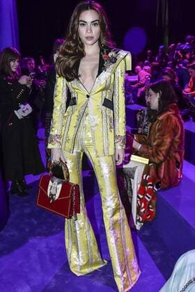 Milan woman s Fashion Week Fall Winter 2017 2018. Gucci Front row. Pictured: Ho Ngoc Ha  Copyright: xRiccardoxGiordanoxSickix xIPAx xFotosickix