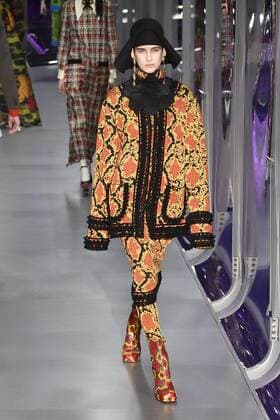 Milan woman s Fashion Week Fall Winter 2017 2018. Gucci Fashion Show Pictured: Model  Copyright: xSickix xIPAx xFotosickix