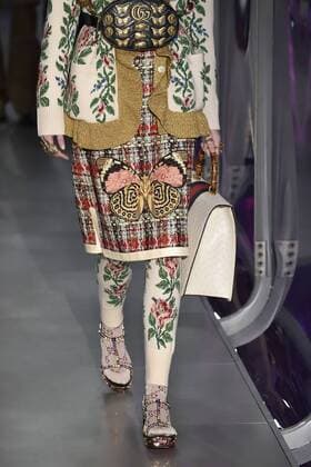 Milan woman s Fashion Week Fall Winter 2017 2018. Gucci Fashion Show Pictured: Model  Copyright: xSickix xIPAx xFotosickix