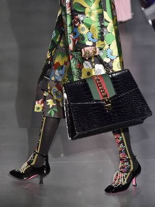 Milan woman s Fashion Week Fall Winter 2017 2018. Gucci Fashion Show Pictured: Model  Copyright: xSickix xIPAx xFotosickix