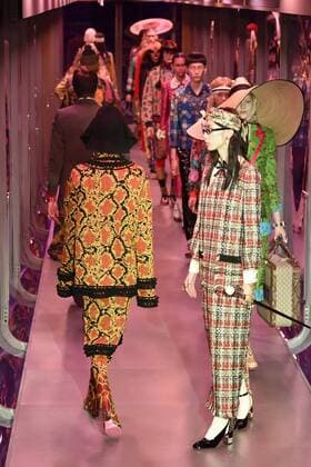 Milan woman s Fashion Week Fall Winter 2017 2018. Gucci Fashion Show Pictured: Model  Copyright: xSickix xIPAx xFotosickix