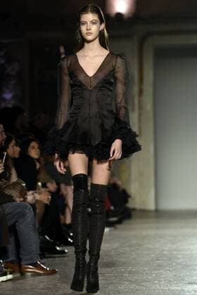 Milan woman s Fashion Week Fall Winter 2017 2018. Milano Moda donna , autunno inverno 2017 2018 . Francesco Scognamiglio fashion Show  Copyright: xSimonaxChiocciaxSickix xIPAx xFotosickix