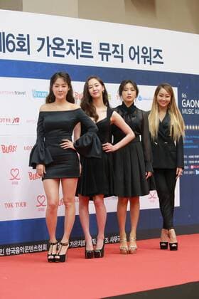 EXO,BTS,TWICE,SHINee,Sistar,Blackpink,Gfriend etc. on the red carpet of 6th Gaonchart Music Awards in Seoul, Korea on 22th February, 2017.(China and Korea Rights Out)  201702230819