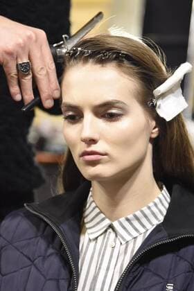 Milan woman s Fashion Week Fall Winter 2017 2018 Milano Moda Donna Autunno Inverno 2017 2018 Genny Back Stage  Copyright: xSimonaxChiocciax xIPAx xFotosickix