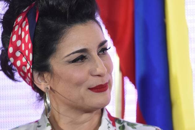 Grandiosas PK in Mexiko Stadt February 22, 2017 - Mexico City, Mexico - Portrait of Karina Moreno during Grandiosas press conference at Teatro Metropolitan on February 22, 2017 in Mexico City, Mexico Mexico City Mexico  - ZUMAn230 20170222_zaa_n230_540 Copyright: xCarlosxTischlerx