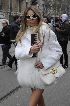 Milan Erika Pelosini the Fendi fashion show  Copyright: xLivioxValeriox xIPAx xLivioxValeriox