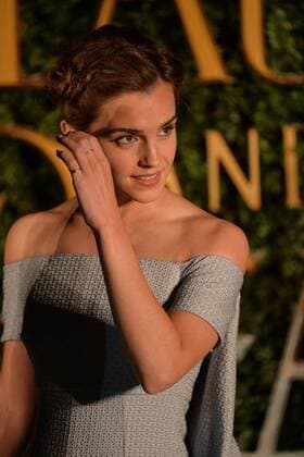 . 23 02 2017. London, United Kingdom. Beauty and the Beast launch event. Emma WATSON. attend the Beauty and the Beast launch event in central London.  xAndrewxParsonsx xi-Imagesx IIM-14482-0012
