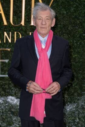 English actor Sir Ian Mckellen attends the Beauty And The Beast Launch Event held at Spencer House in London. FEBRUARY 23rd 2017  MISx17409