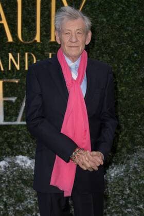 English actor Sir Ian Mckellen attends the Beauty And The Beast Launch Event held at Spencer House in London. FEBRUARY 23rd 2017  MISx17409