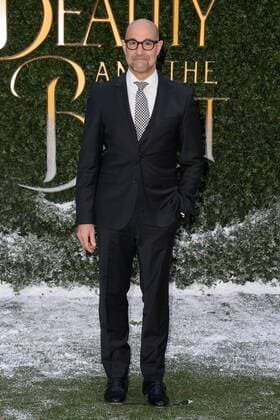 American actor Stanley Tucci attends the Beauty And The Beast Launch Event held at Spencer House in London. FEBRUARY 23rd 2017  MISx17409