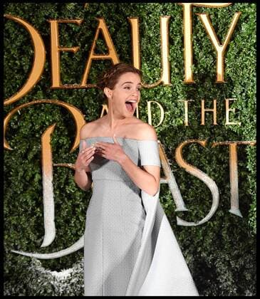 . 23 02 2017. London, United Kingdom. Beauty and the Beast launch event. Emma Watson attend s the Beauty and the Beast launch event in central London.  xAndrewxParsonsx xi-Imagesx IIM-14482-0016