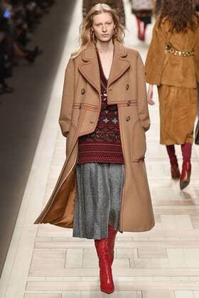 Mailand Fashion Week - Fendi Modenschau . 23 02 2017. Milan, Italy. Fendi show at Milan Fashion Week for Autumn Winter 2017.  xi-Imagesx IIM-14489-0020