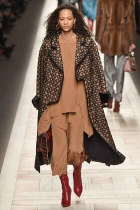 Mailand Fashion Week - Fendi Modenschau . 23 02 2017. Milan, Italy. Fendi show at Milan Fashion Week for Autumn Winter 2017.  xi-Imagesx IIM-14489-0006