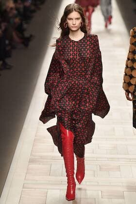 Mailand Fashion Week - Fendi Modenschau . 23 02 2017. Milan, Italy. Fendi show at Milan Fashion Week for Autumn Winter 2017.  xi-Imagesx IIM-14489-0010