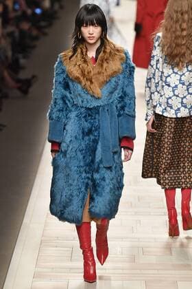 Mailand Fashion Week - Fendi Modenschau . 23 02 2017. Milan, Italy. Fendi show at Milan Fashion Week for Autumn Winter 2017.  xi-Imagesx IIM-14489-0026