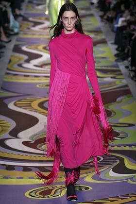 Mailand Fashion Week - Emilio Pucci Modenschau . 23 02 2017. Milan, Italy. Emilio Pucci show at Milan Fashion Week for Autumn Winter 2017  xi-Imagesx IIM-14490-0006