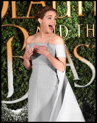 . 23 02 2017. London, United Kingdom. Beauty and the Beast launch event. Emma Watson attend s the Beauty and the Beast launch event in central London.  xAndrewxParsonsx xi-Imagesx IIM-14482-0031