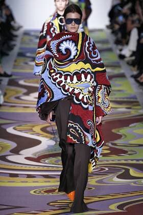 Mailand Fashion Week - Emilio Pucci Modenschau . 23 02 2017. Milan, Italy. Emilio Pucci show at Milan Fashion Week for Autumn Winter 2017  xi-Imagesx IIM-14490-0040