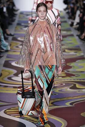 Mailand Fashion Week - Emilio Pucci Modenschau . 23 02 2017. Milan, Italy. Emilio Pucci show at Milan Fashion Week for Autumn Winter 2017  xi-Imagesx IIM-14490-0045