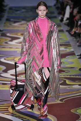 Mailand Fashion Week - Emilio Pucci Modenschau . 23 02 2017. Milan, Italy. Emilio Pucci show at Milan Fashion Week for Autumn Winter 2017  xi-Imagesx IIM-14490-0047