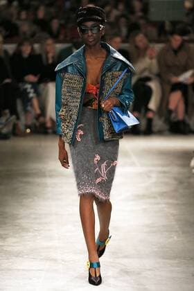 Mailand Fashion Week - Prada Modenschau . 23 02 2017. Milan, Italy. Prada show at Milan Fashion Week for Autumn Winter 2017  xi-Imagesx IIM-14491-0008