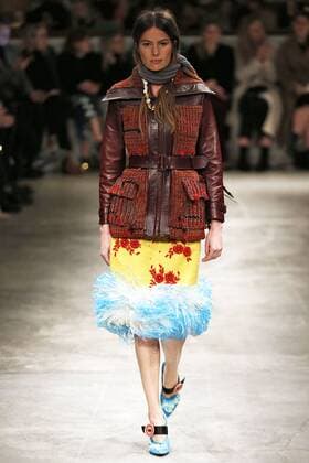 Mailand Fashion Week - Prada Modenschau . 23 02 2017. Milan, Italy. Prada show at Milan Fashion Week for Autumn Winter 2017  xi-Imagesx IIM-14491-0011