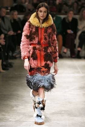 Mailand Fashion Week - Prada Modenschau . 23 02 2017. Milan, Italy. Prada show at Milan Fashion Week for Autumn Winter 2017  xi-Imagesx IIM-14491-0019