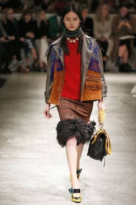 Mailand Fashion Week - Prada Modenschau . 23 02 2017. Milan, Italy. Prada show at Milan Fashion Week for Autumn Winter 2017  xi-Imagesx IIM-14491-0037