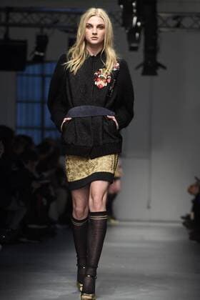 Milan woman s Fashion Week Fall Winter 2017 2018 Milano Moda Donna Autunno Inverno 2017 2018 Les Copains Fashion Show  Copyright: xSimonaxChiocciax xIPAx xFotosickix