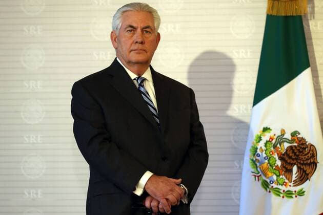 US-Außenminister Rex Tillerson in Mexiko February 23, 2017 - Mexico - EUM20170223NAC24.JPG.CIUDAD DE MEXICO DiplomacyDiplomacia-Mexico-EU.- El secretario de Estado de los Estados Unidos, Rex Tillerson, en conferencia de prensa conjunta con secretarios de Mexico, luego de la reunion que entablaron este jueves, 23 de febrero de 2017. Foto: Agencia EL UNIVERSALJuan Carlos ReyesJMA Mexico  - ZUMAu78_ 20170223_zaf_u78_030 Copyright: xElxUniversalx