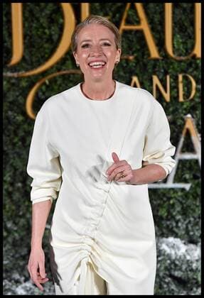 . 23 02 2017. London, United Kingdom. Beauty and the Beast launch event. Emma Thompson attend s the Beauty and the Beast launch event in central London.  xAndrewxParsonsx xi-Imagesx IIM-14482-0061
