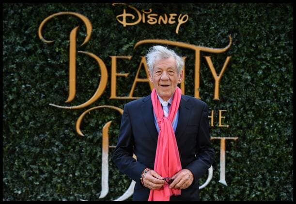 . 23 02 2017. London, United Kingdom. Beauty and the Beast launch event. Ian McKellen attend s the Beauty and the Beast launch event in central London.  xAndrewxParsonsx xi-Imagesx IIM-14482-0051