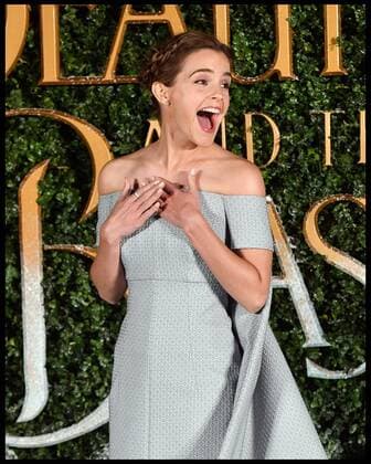 . 23 02 2017. London, United Kingdom. Beauty and the Beast launch event. Emma Watson attend s the Beauty and the Beast launch event in central London.  xAndrewxParsonsx xi-Imagesx IIM-14482-0066
