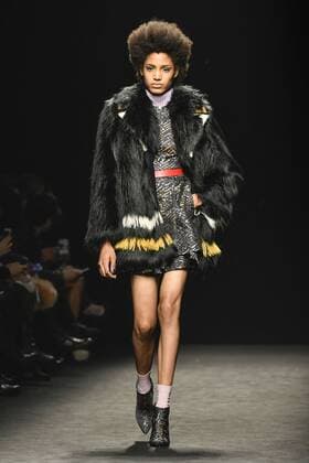 Milan woman s Fashion Week Fall Winter 2017 2018. Milano Moda donna , autunno inverno 2017 2018 . Byblos Fashion Show Pictured: Model  Copyright: xRiccardoxGiordanoxSickix xIPAx xFotosickix