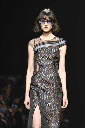 Milan woman s Fashion Week Fall Winter 2017 2018. Milano Moda donna , autunno inverno 2017 2018 . Byblos Fashion Show Pictured: Model  Copyright: xRiccardoxGiordanoxSickix xIPAx xFotosickix