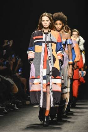 Milan woman s Fashion Week Fall Winter 2017 2018. Milano Moda donna , autunno inverno 2017 2018 . Byblos Fashion Show Pictured: Model  Copyright: xRiccardoxGiordanoxSickix xIPAx xFotosickix