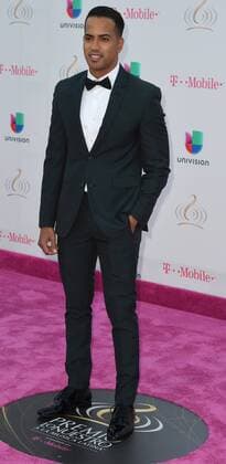Latin artist Elieca Marte walks the red carpet at the Univision 2017 Premio Lo Nuestro a La Música Latina show at the American Airlines Arena in Miami,Florida, February 23, 2017.  MIA20170223105 GARYxIxROTHSTEIN