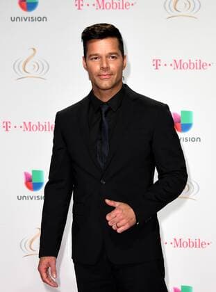 Latin artist Ricky Martin walks the red carpet at the Univision 2017 Premio Lo Nuestro a La Música Latina show at the American Airlines Arena in Miami,Florida, February 23, 2017.  MIA20170223124 GARYxIxROTHSTEIN