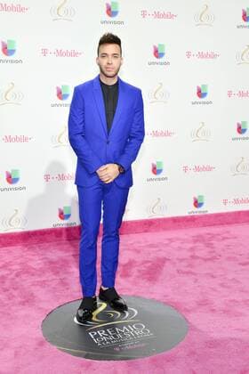US singer Prince Royce poses as he arrives at Lo Nuestro Latin Music Awards at the American Airlines Arena in Miami, Florida, Unied States, 23 February 2017. LO NUESTRO LATIN MUSIC AWARDS !ACHTUNG: NUR REDAKTIONELLE NUTZUNG!  Copyright: xGIORGIOxVIERAx MIA001 20170224-636235059182721793