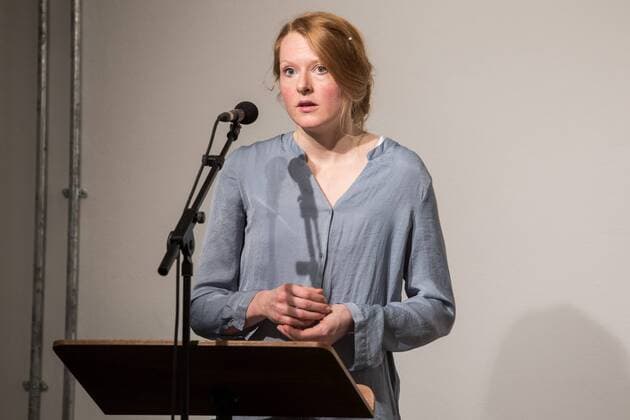 Literaturwerkstatt Berlin Haus für Poesie Anja Kampmann Leipzig Lyrikdebüts des Jahres 2016 im Haus der Poesie, Knaackstraße 97 (Kulturbrauerei), 10435 Berlin am 23.02.2016
