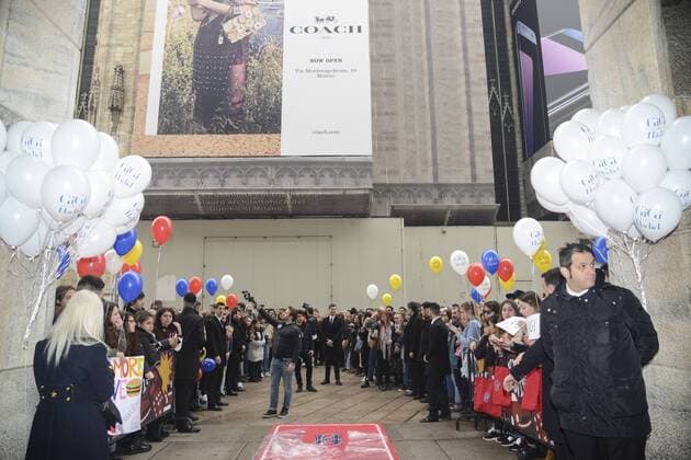 Milan, Gigi Hadid x Tommy Hilfiger, new collection presentation in the picture:  Copyright: xAlbertoxScarpinatox xIPAx xAlbertoxScarpinatox