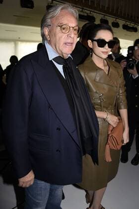 Milan woman s Fashion Week Fall Winter 2017 2018. Milano Moda donna , autunno inverno 2017 2018 . Tod s Front Row Pictured: Nozomi Sasaki Diego della Valle  Copyright: xSimonaxChiocciaxSickix xIPAx xFotosickix