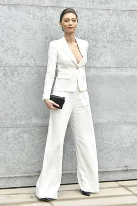 Milan woman s Fashion Week Fall Winter 2017 2018. Milano Moda donna , autunno inverno 2017 2018 . Emporio Armani arrivals Pictured: Margareth Made  Copyright: xRiccardoxGiordanoxSickix xIPAx xFotosickix