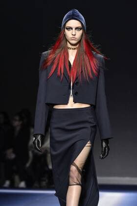 Milan woman s Fashion Week Fall Winter 2017 2018. Milano Moda donna , autunno inverno 2017 2018 . Versace fashion show Pictured: Model  Copyright: xRiccardoxGiordanoxSickix xIPAx xFotosickix