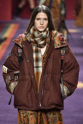 Milan woman s Fashion Week Fall Winter 2017 2018. Milano Moda donna , autunno inverno 2017 2018 . ETRO fashion show Pictured: Model  Copyright: xRiccardoxGiordanoxSickix xIPAx xFotosickix